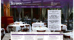 Desktop Screenshot of gertrudesbaltimore.com